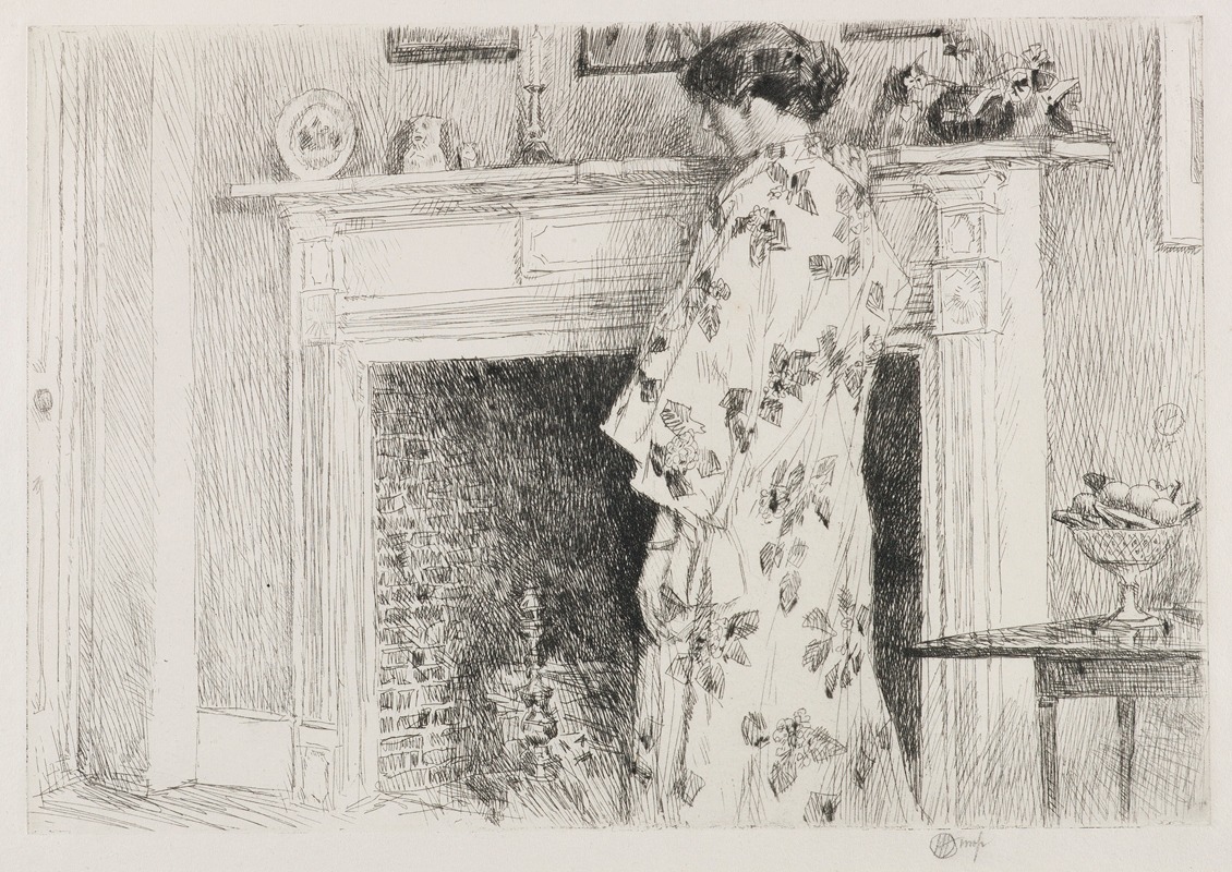 Childe Hassam - The White Kimono