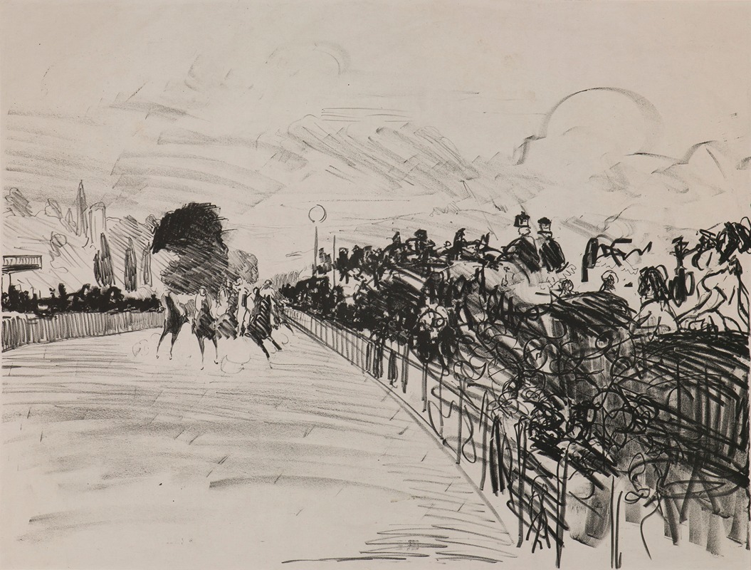 Édouard Manet - The Races (Les Courses)