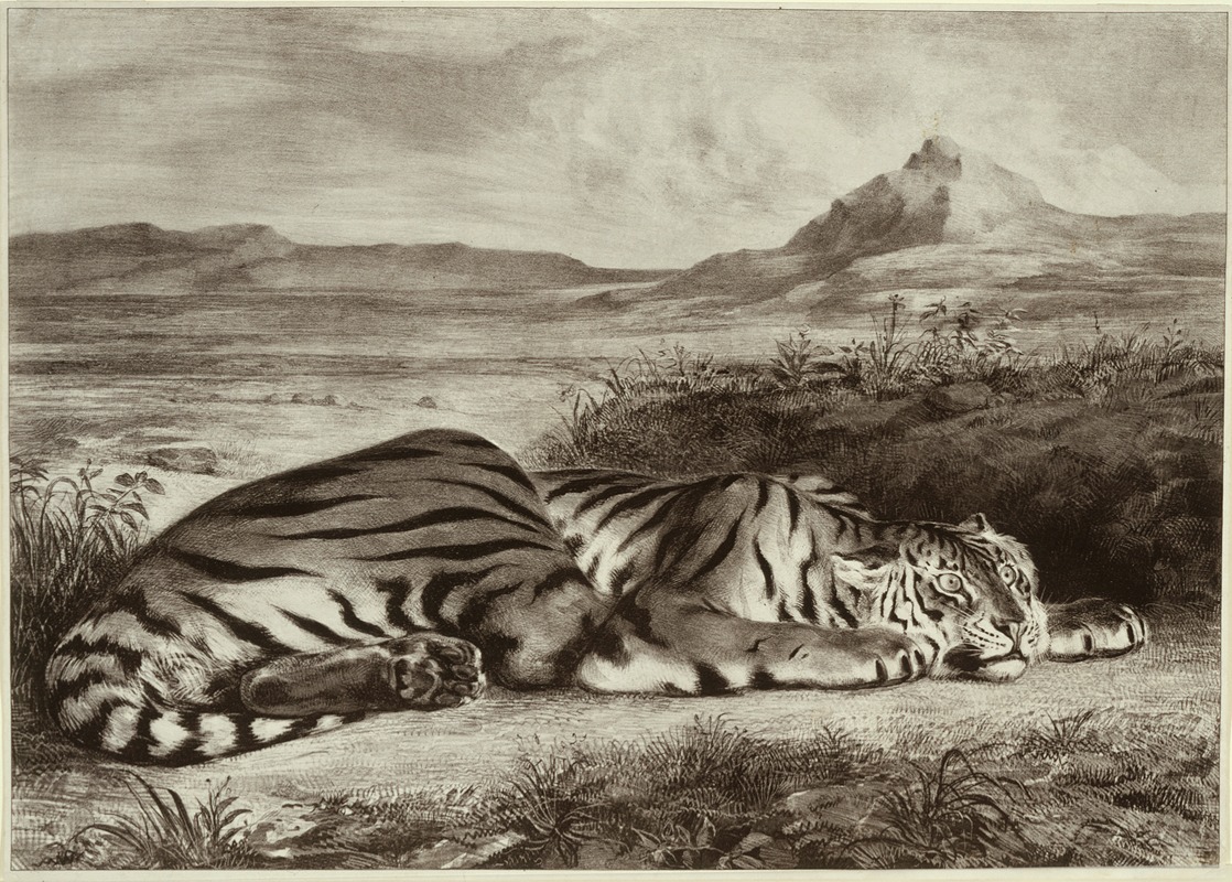 Eugène Delacroix - Royal Tiger