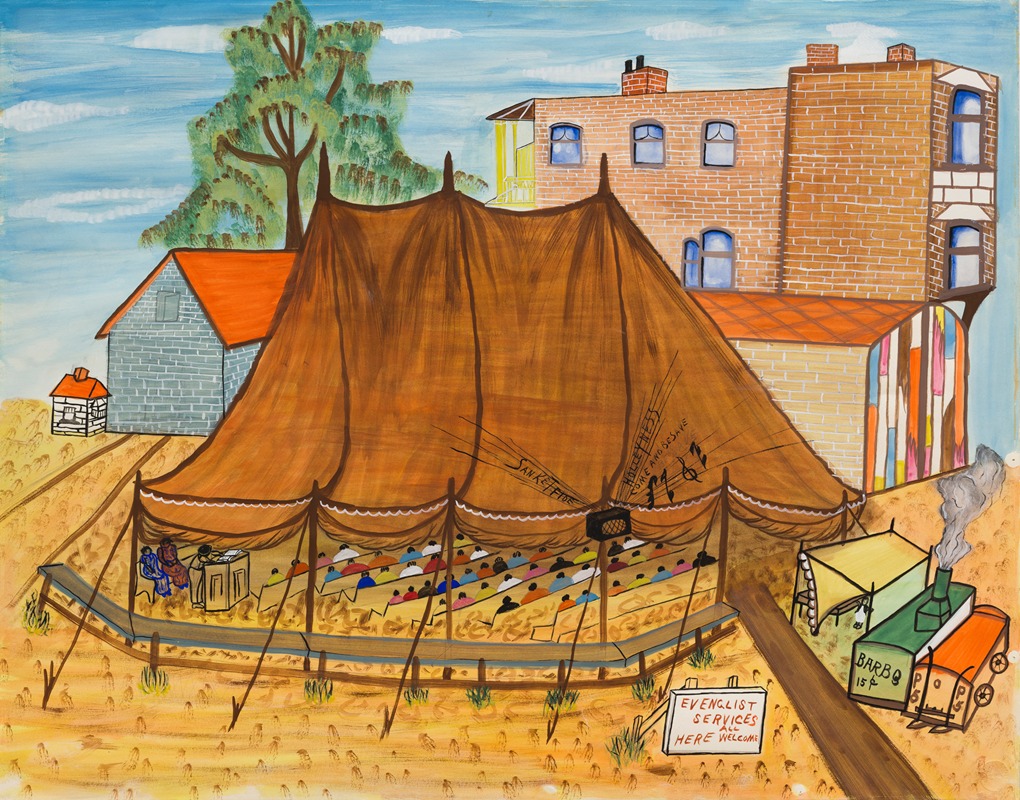 Fred Hollingsworth - The South Side Religious Tent, Open Air