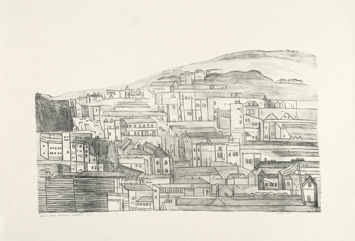 Jennie Lewis - Scene from Ashbury Heights – San Francisco