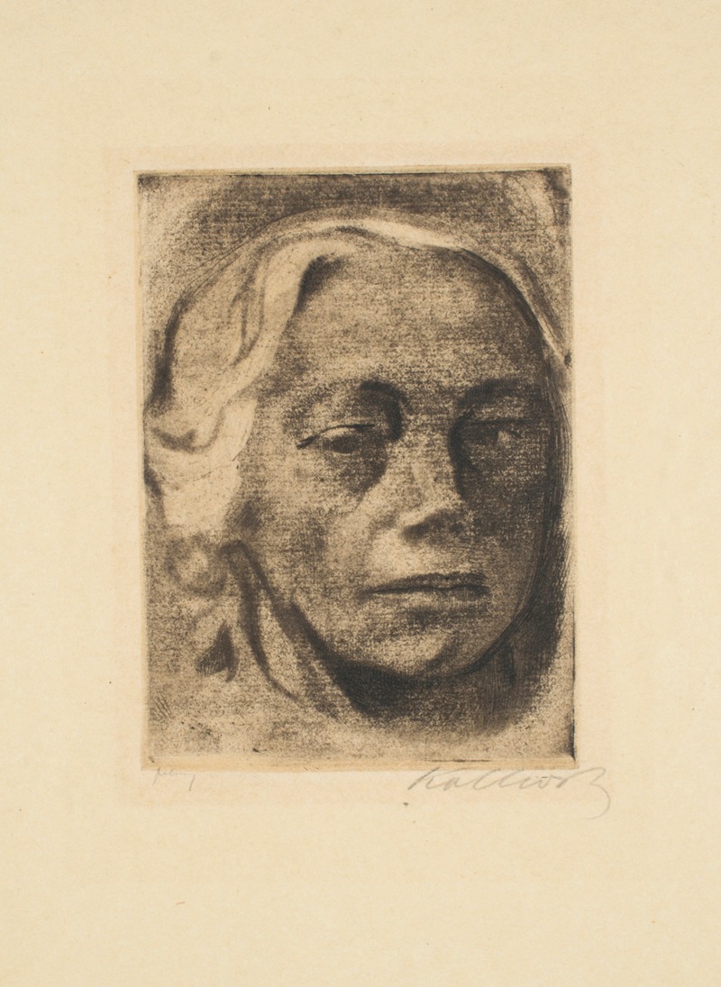 Käthe Kollwitz - Self Portrait