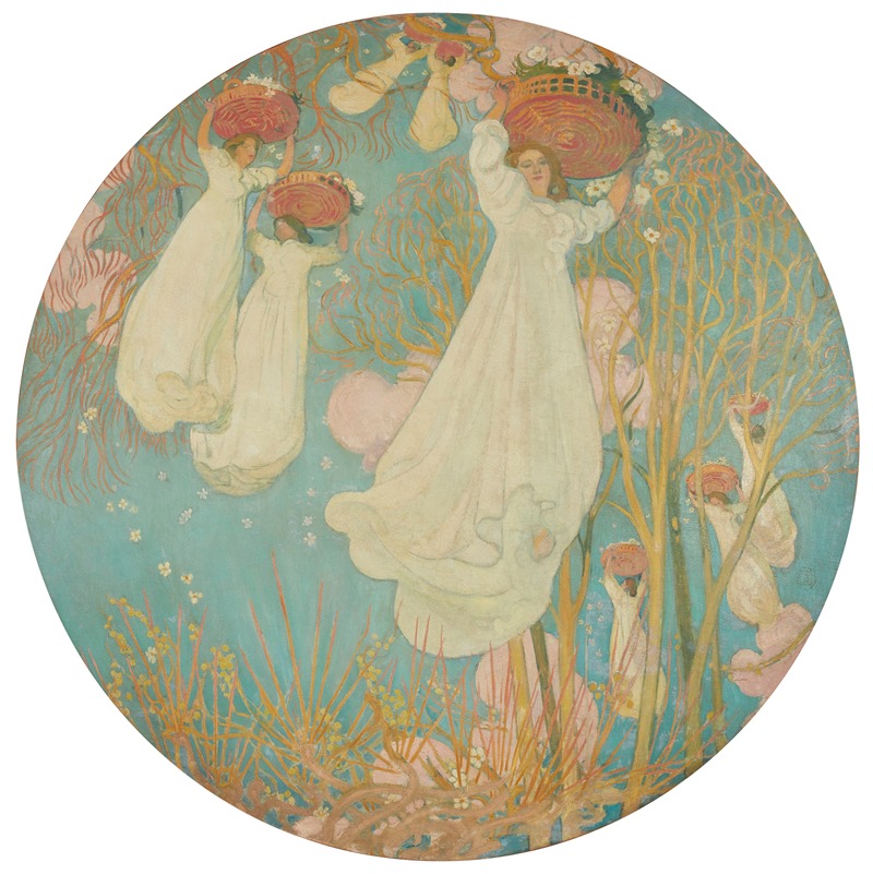 Maurice Denis - Avril (plafond pour Ernest Chausson)