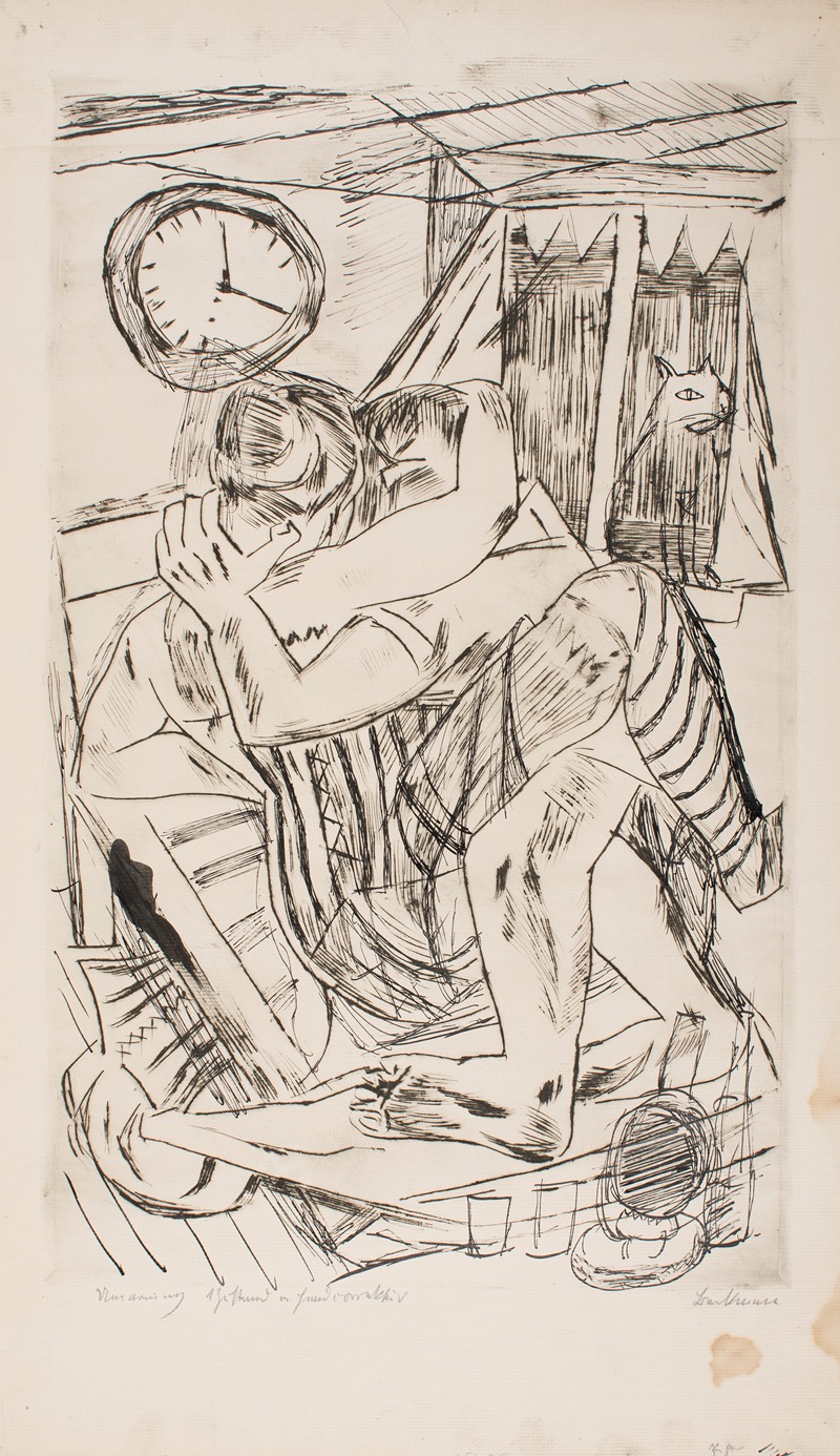 Max Beckmann - Embrace