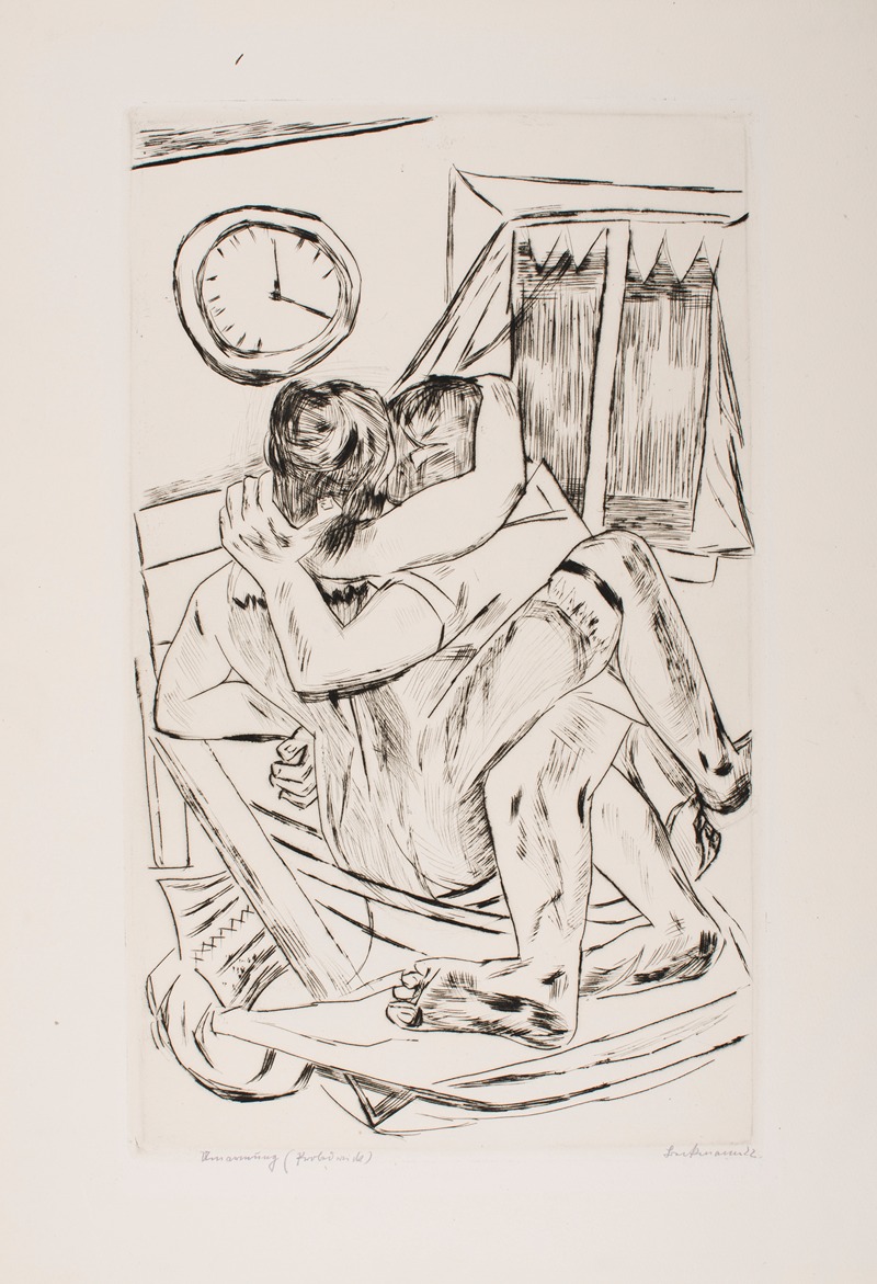 Max Beckmann - Embrace