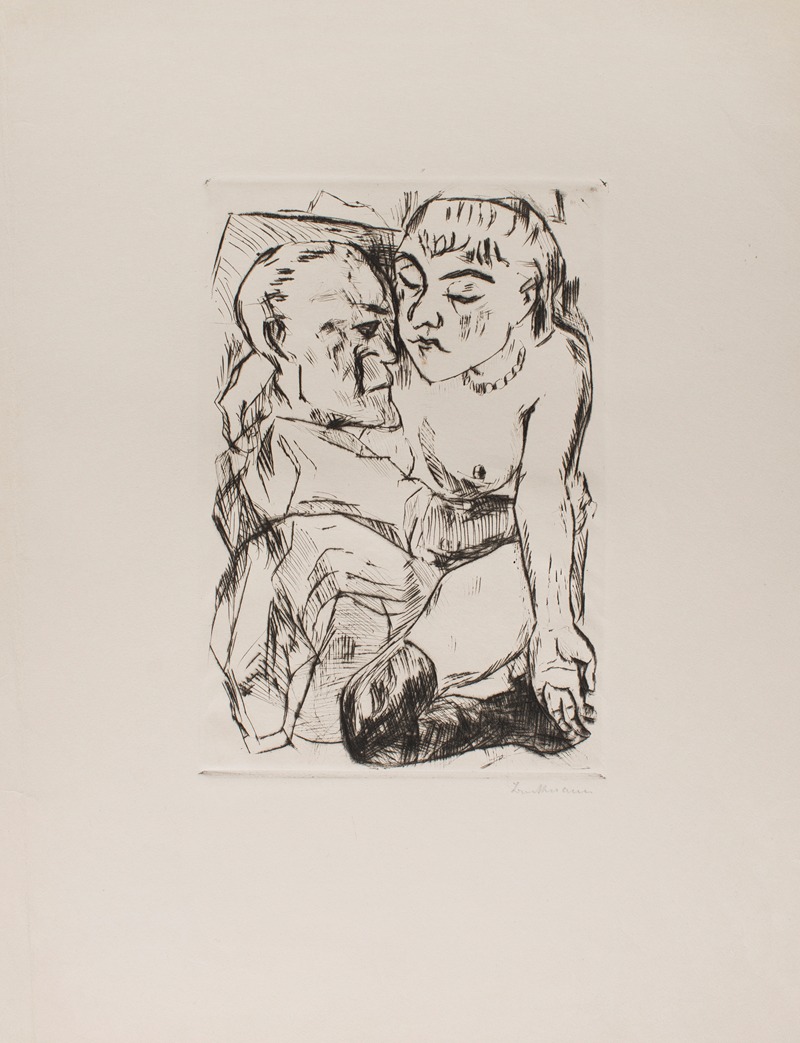 Max Beckmann - Illustration for Chapter 2, from the portfolio ‘The Duchess’