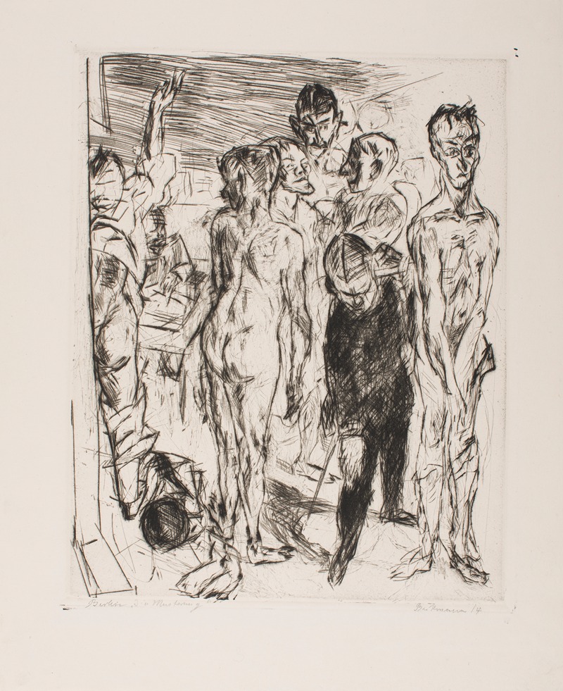 Max Beckmann - Inspection