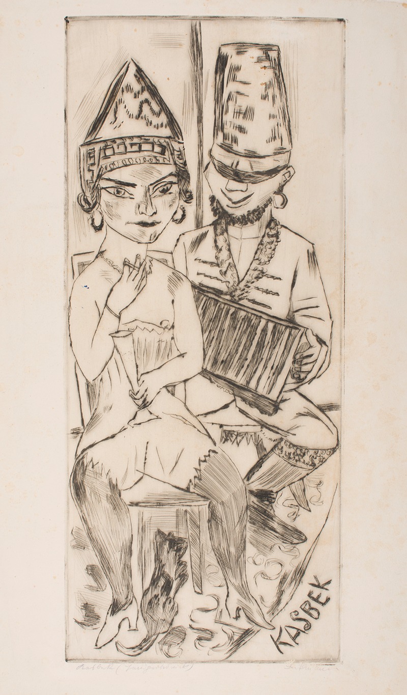 Max Beckmann - Kasbek