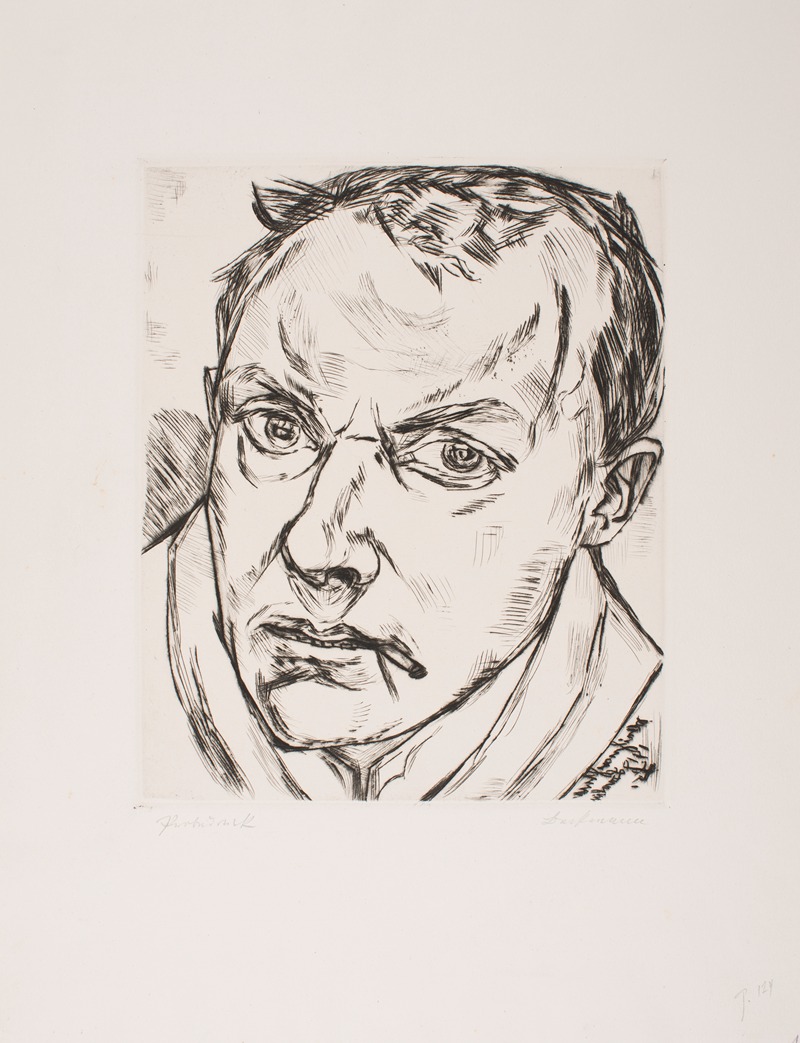 Max Beckmann - Large Self-Portrait