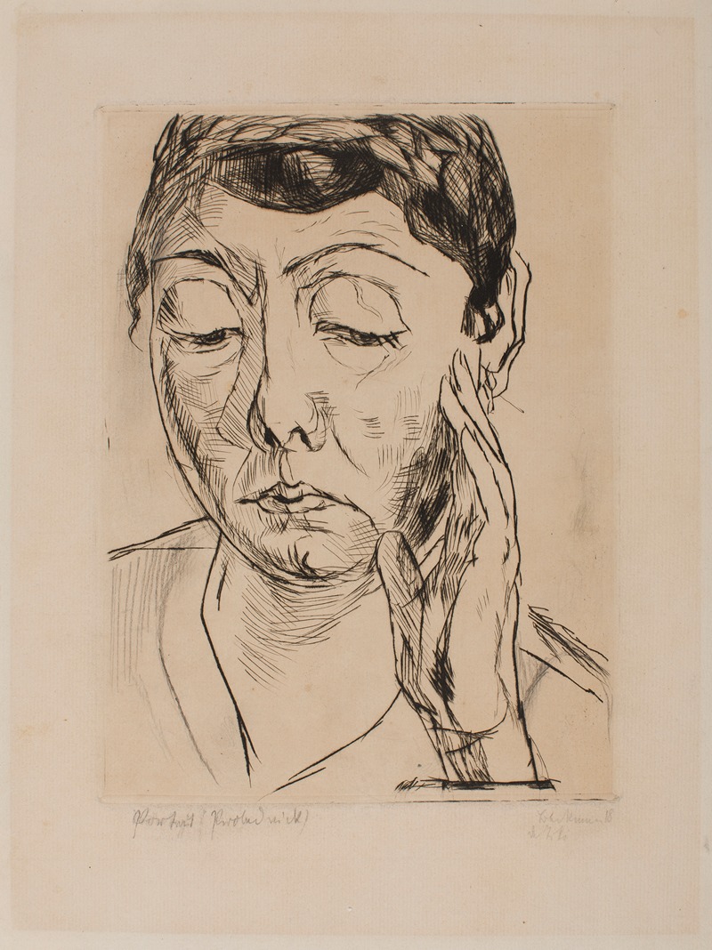 Max Beckmann - Model