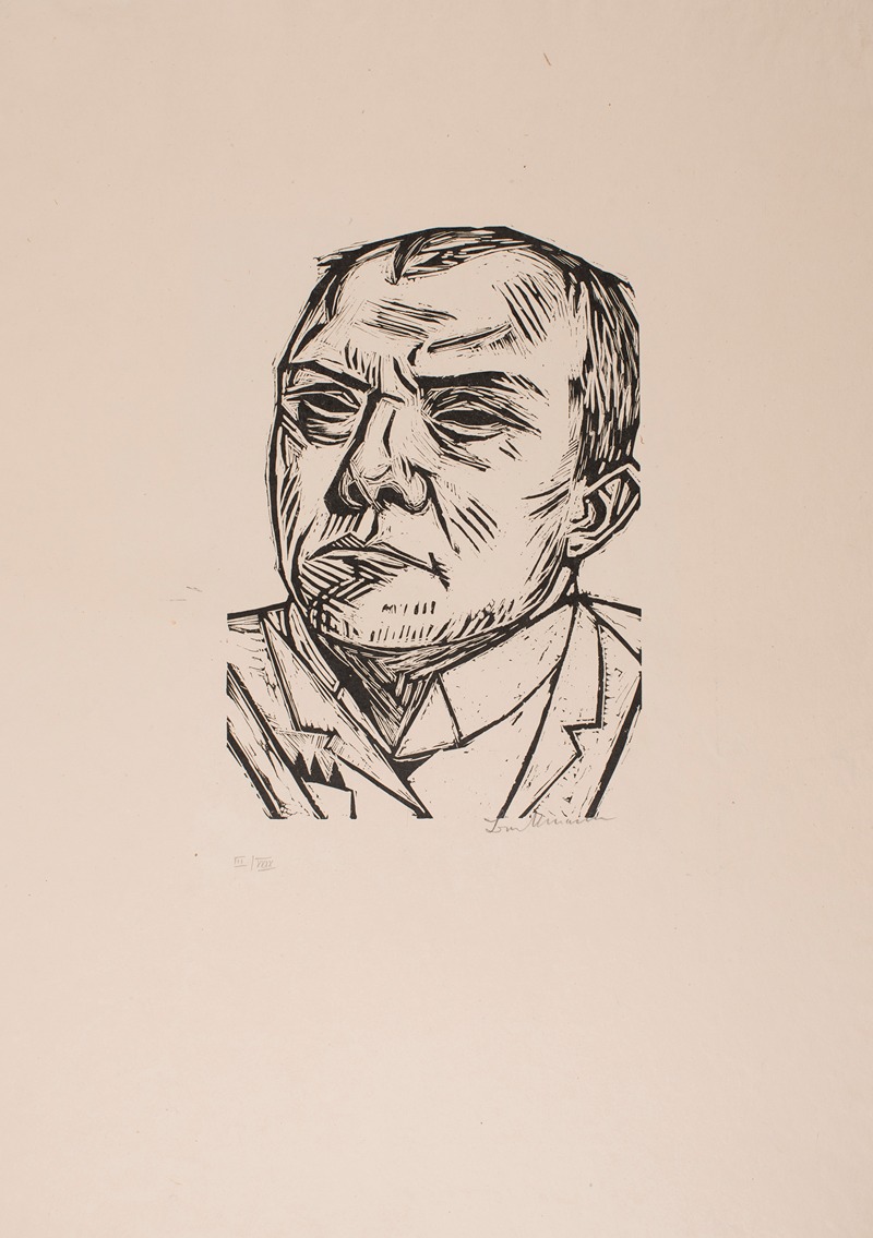 Max Beckmann - Self-Portrait