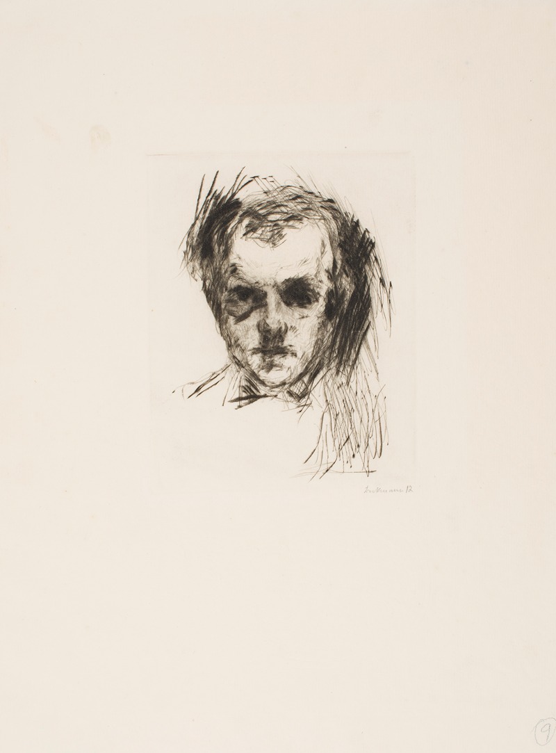 Max Beckmann - Small Self-Portrait