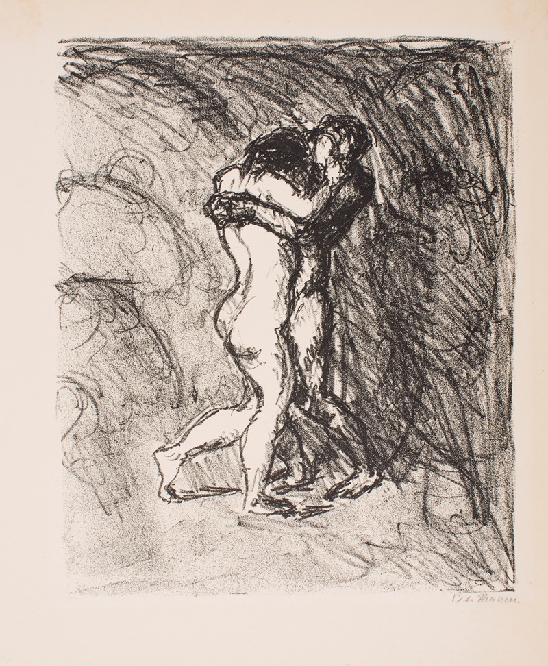 Max Beckmann - The Reunion, Plate 6 from the series ‘The Return of Eurydice, Three Cantos’