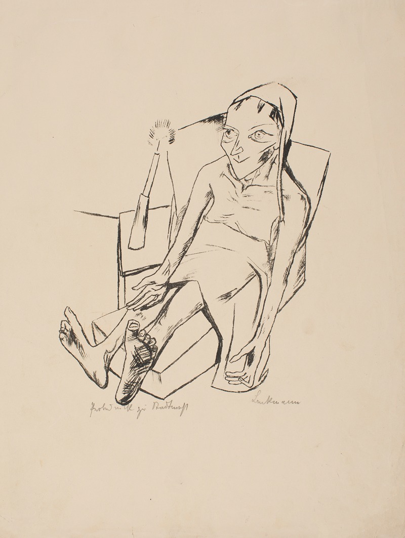 Max Beckmann - The Sick One