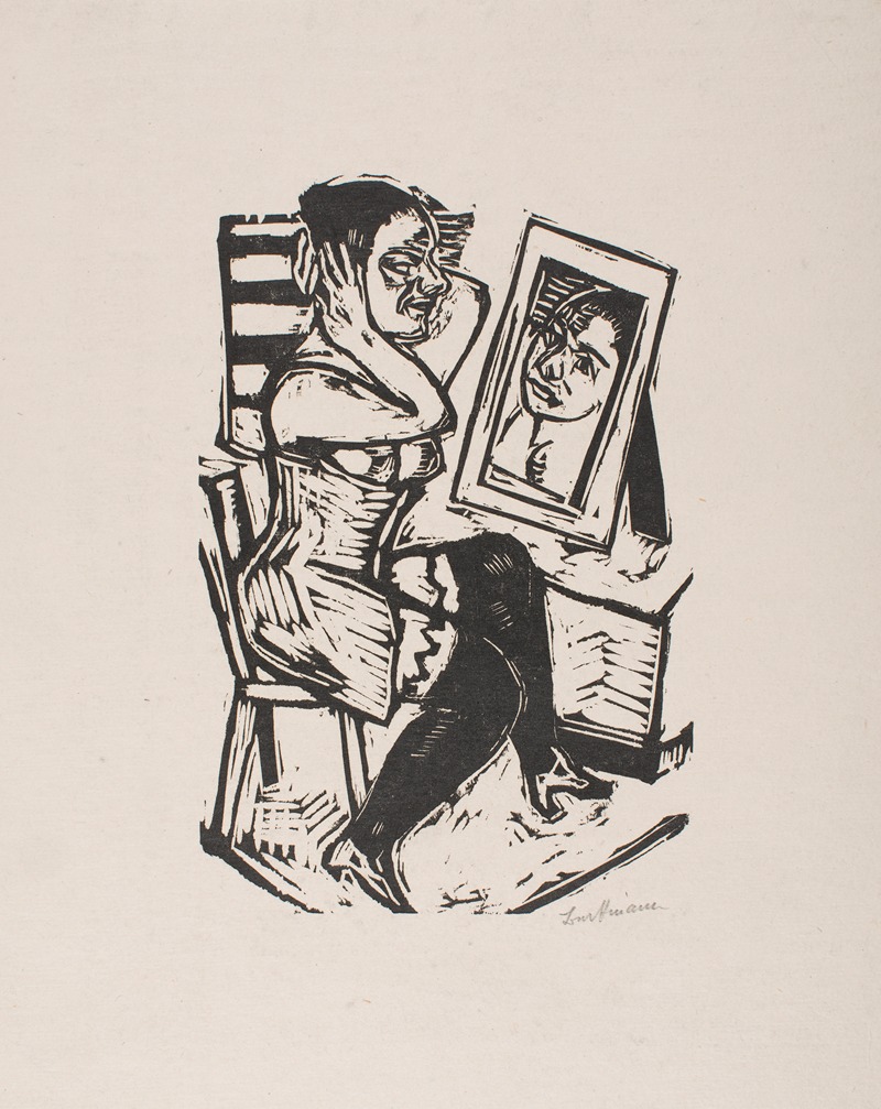 Max Beckmann - Toilette