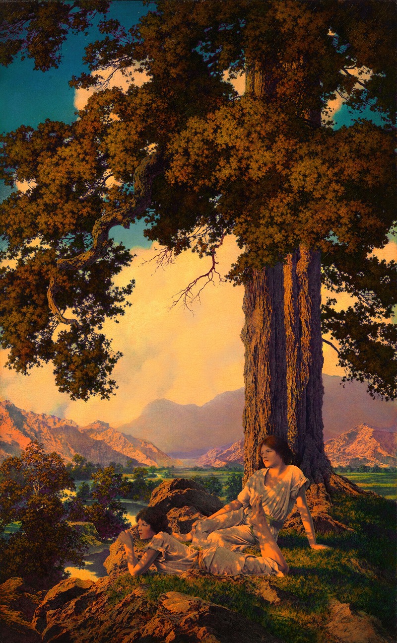 Maxfield Parrish - Hilltop