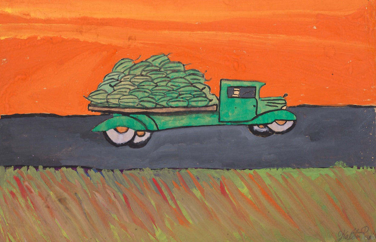 Walter Ellis Ragsdale Jr. - Watermelon Truck