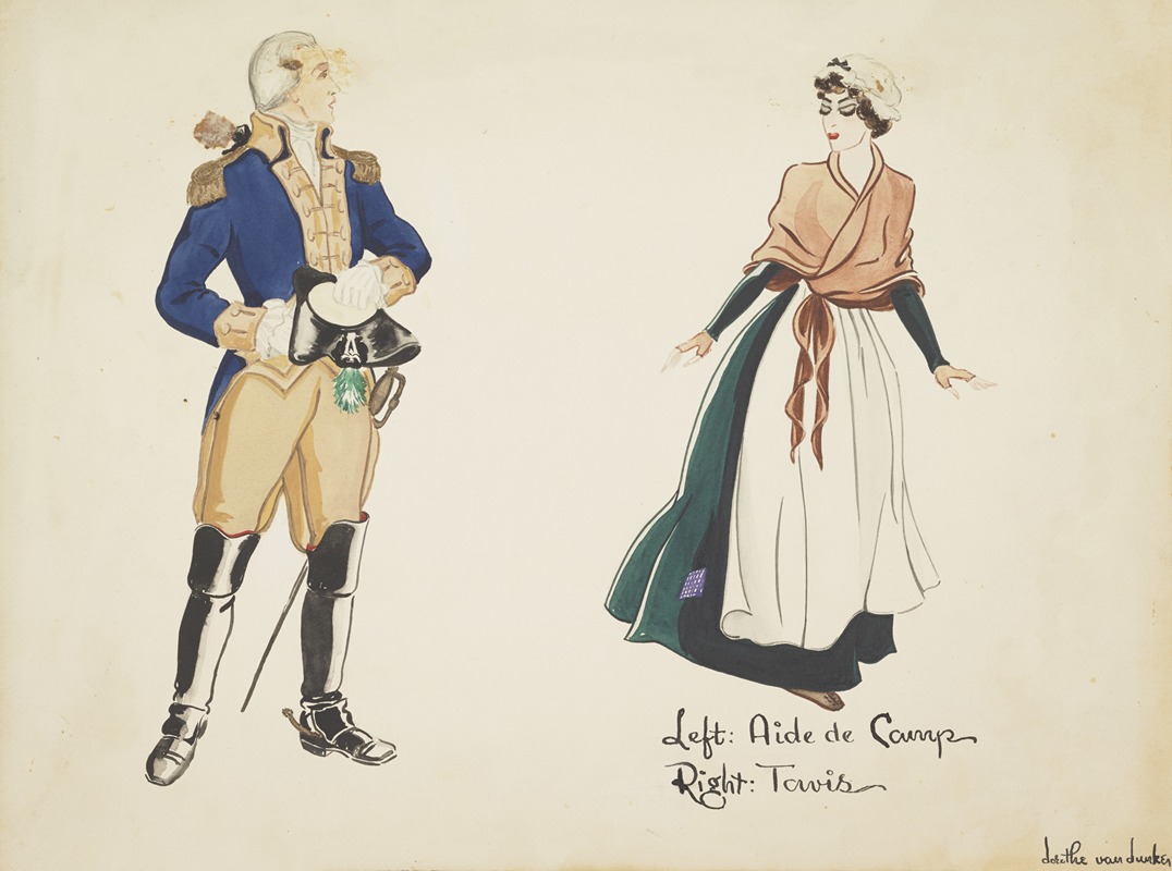 Dorothe van Dunker - Valley Forge: Aide de Camp