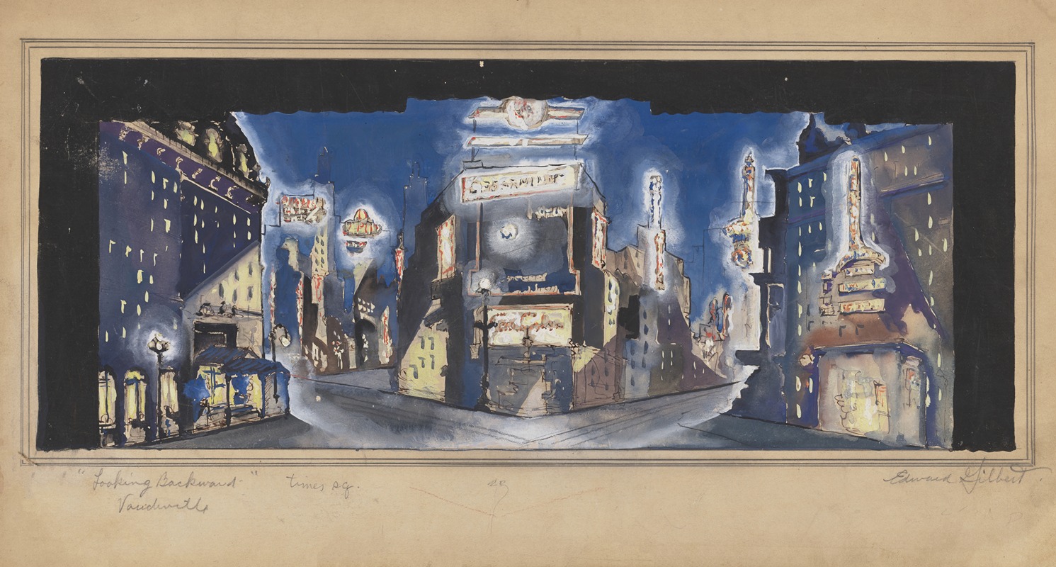 Edward Gilbert - Looking Backward: Times Square