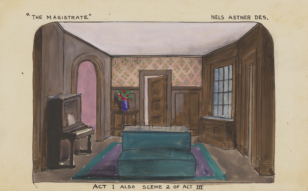 Nels Astner - The Magistrate: Sketch no. 1, Act I Also Scene 2 of Act III (Domestic Interior)