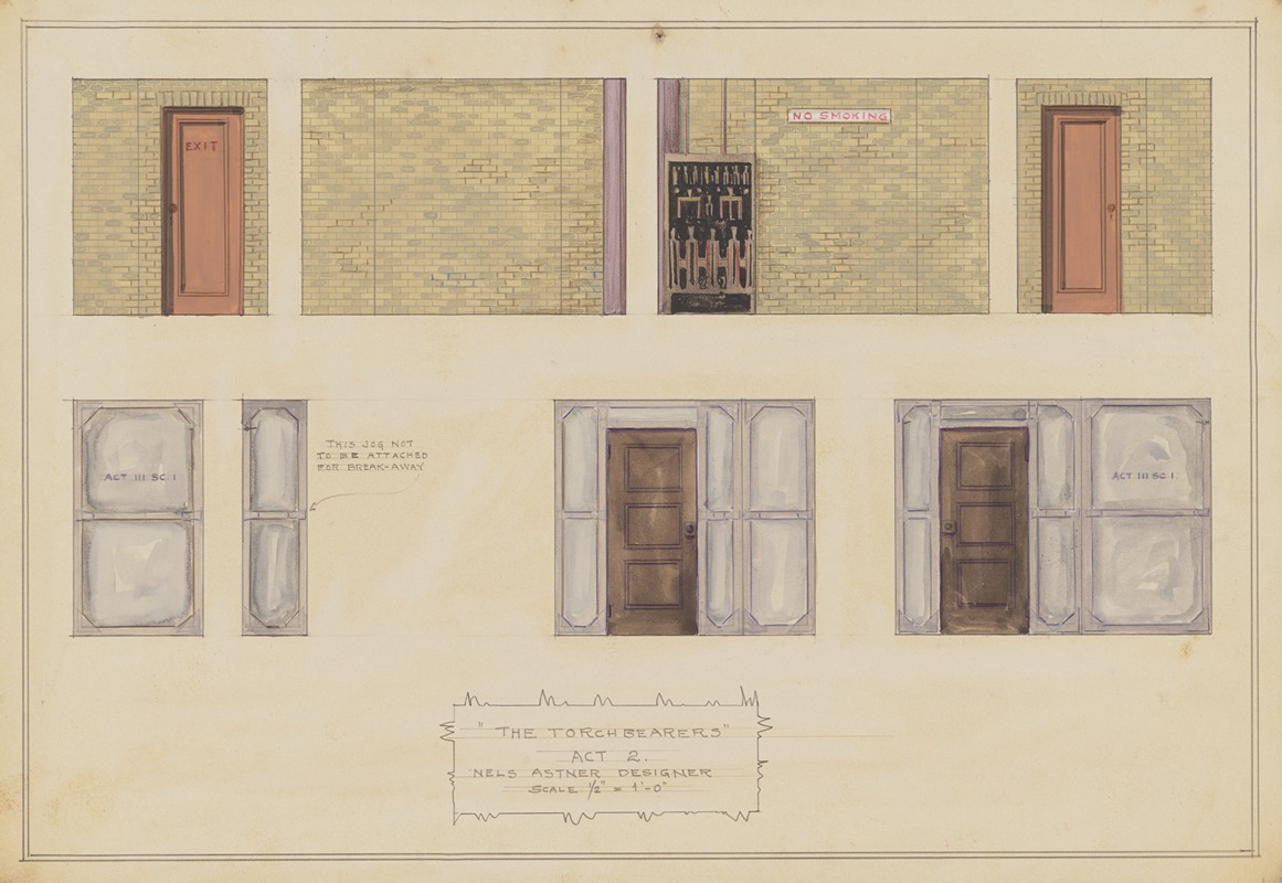 Nels Astner - The Torchbearers: Act 2 (Wall Panels)