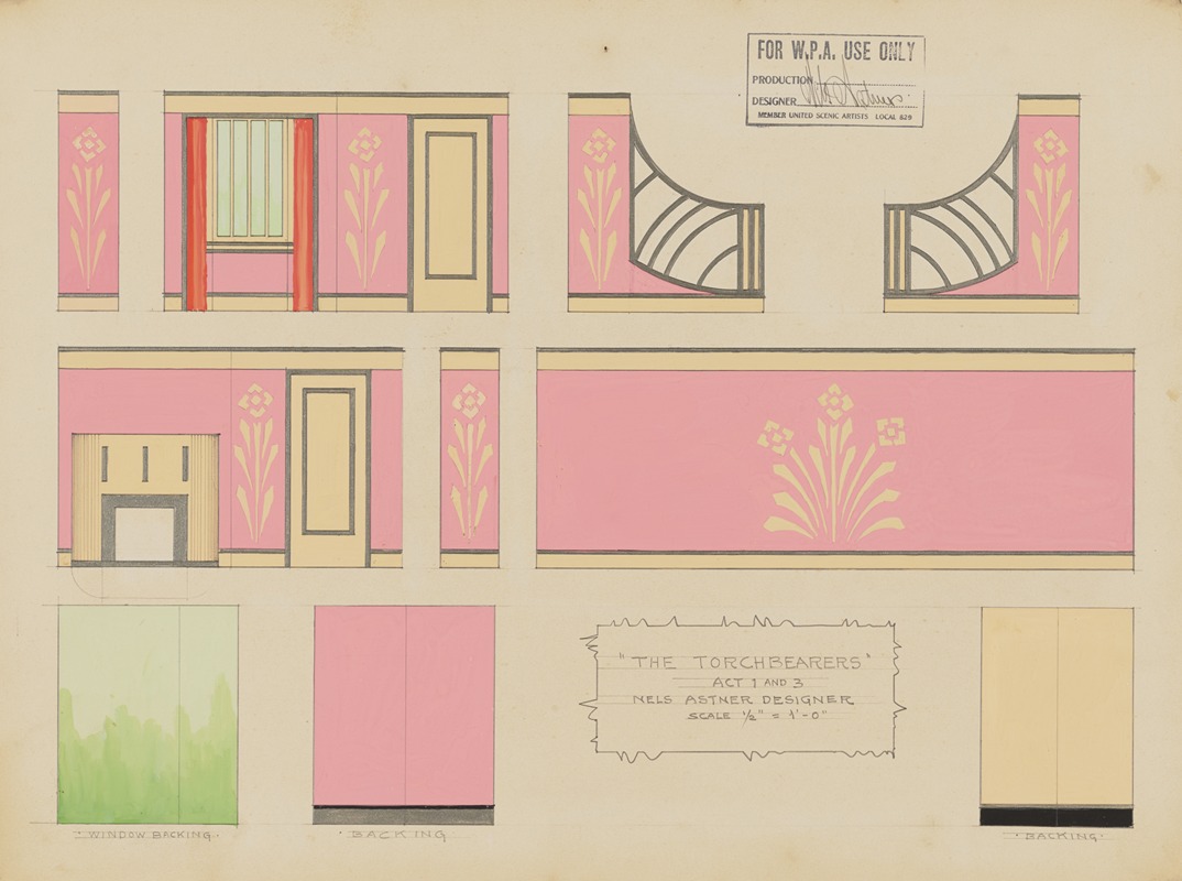 Nels Astner - The Torchbearers: Acts 1 and 3 (Wall Panels)