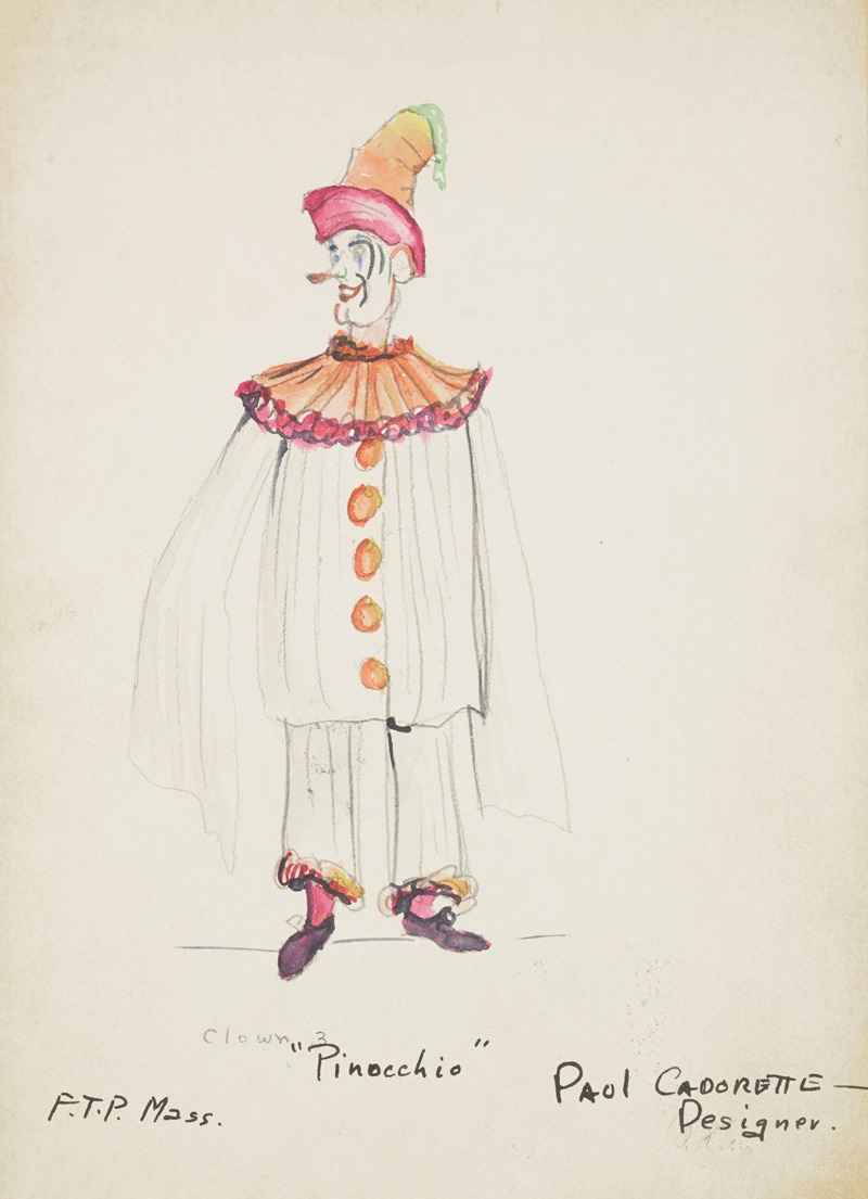 Paul Cadorette - Pinocchio: Clown