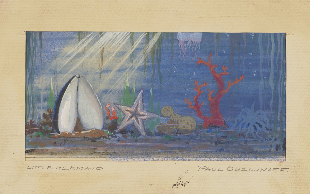 Paul Ouzounoff - Dance Program for Young Folks: Sketch no. 1 (Undersea Background)