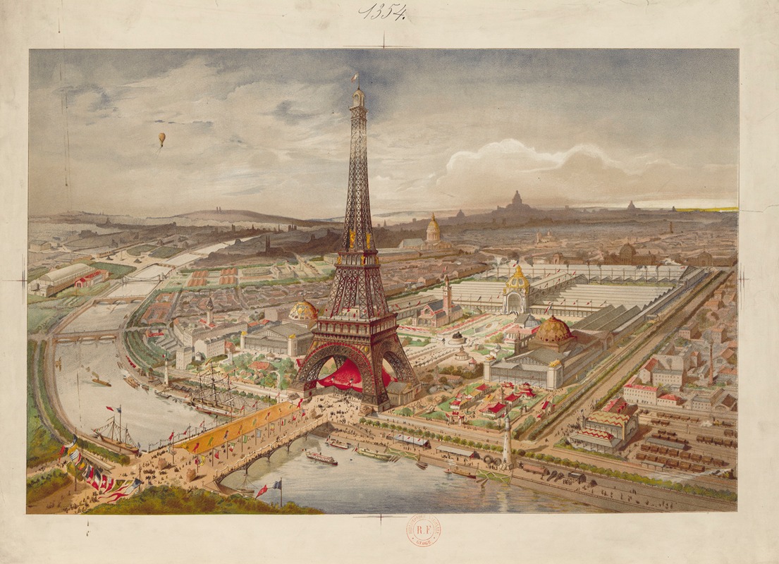 Anonymous - Panorama de l’Exposition universelle de 1889