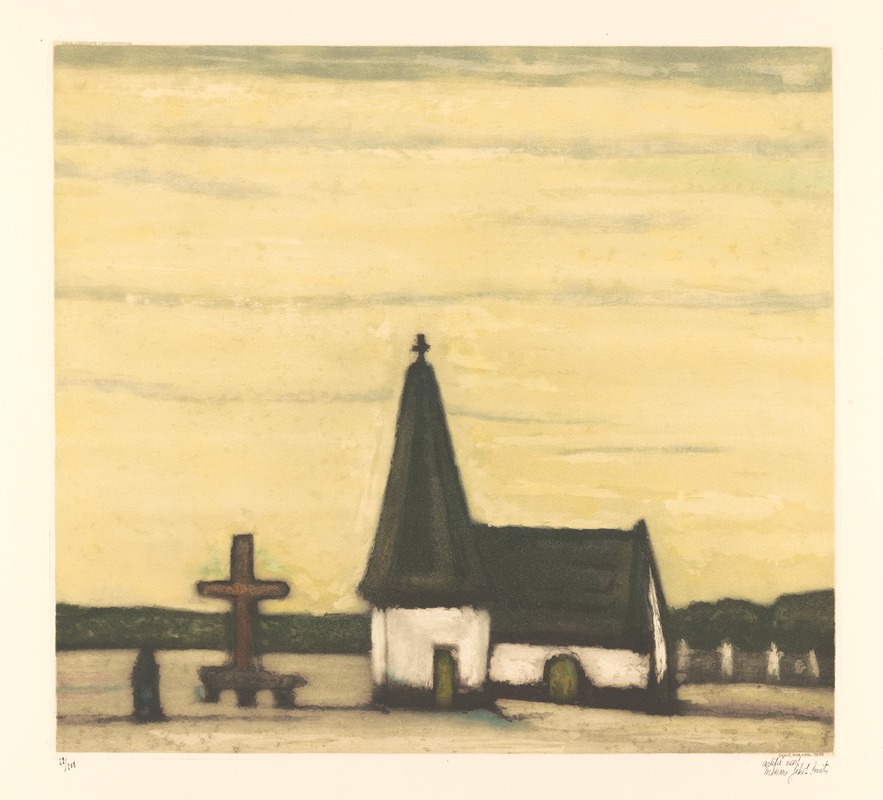 Armand Apol - 2-Vieille église en Campine