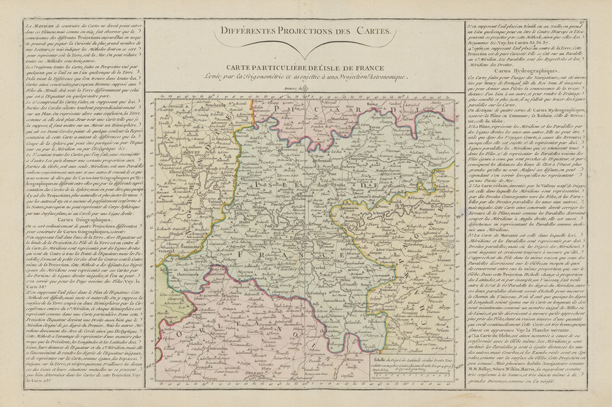 Claude Buy de Mornas - Atlas methodique et elementaire de geographie Pl.22