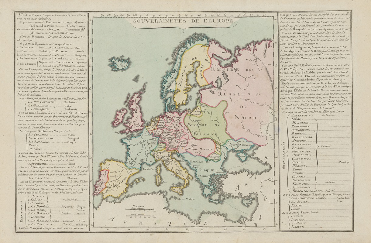 Claude Buy de Mornas - Atlas methodique et elementaire de geographie Pl.31