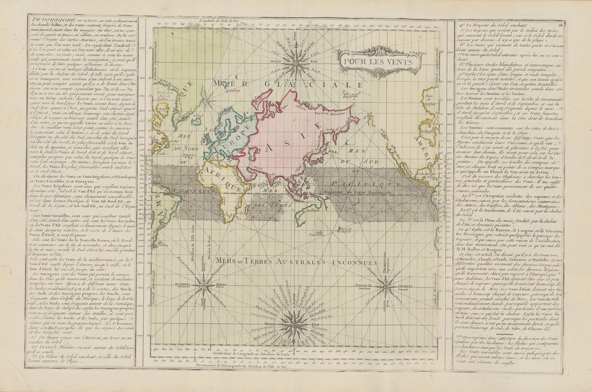 Claude Buy de Mornas - Atlas methodique et elementaire de geographie Pl.33