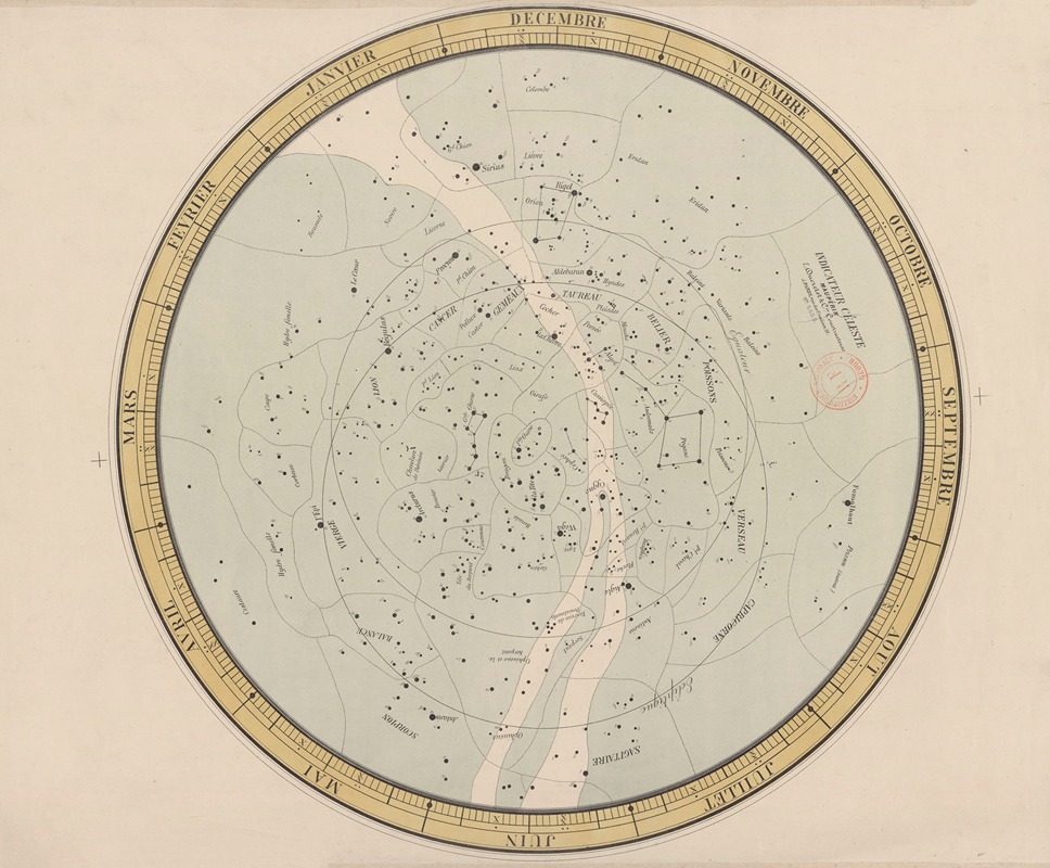 E. Ducretet - Indicateur céleste Maupérin