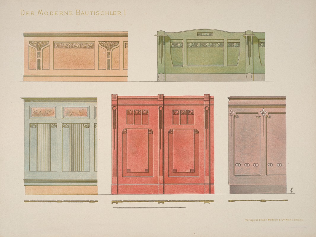 Emmerich Fellinger - Der moderne Bautischler Pl.11