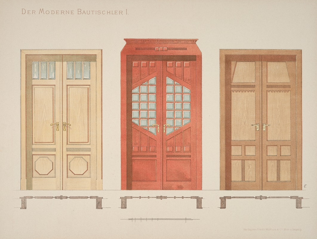 Emmerich Fellinger - Der moderne Bautischler Pl.16