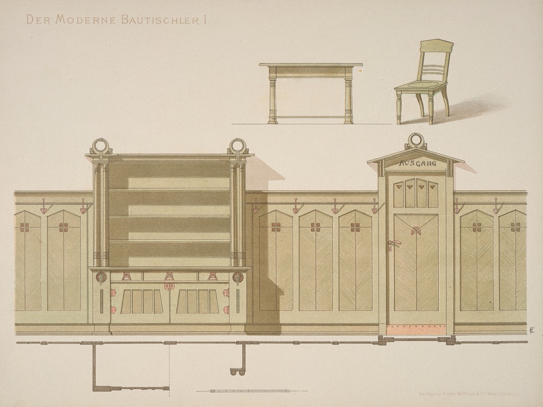 Emmerich Fellinger - Der moderne Bautischler Pl.20