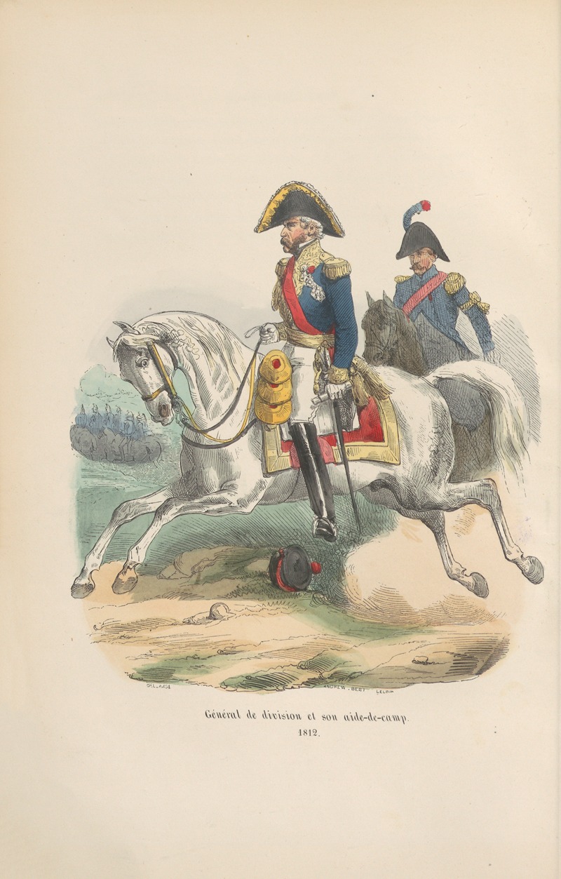 Hippolyte Bellangé - Collection des types de tous les corps et des uniformes militaires de la République et de l’Émpire Pl.03