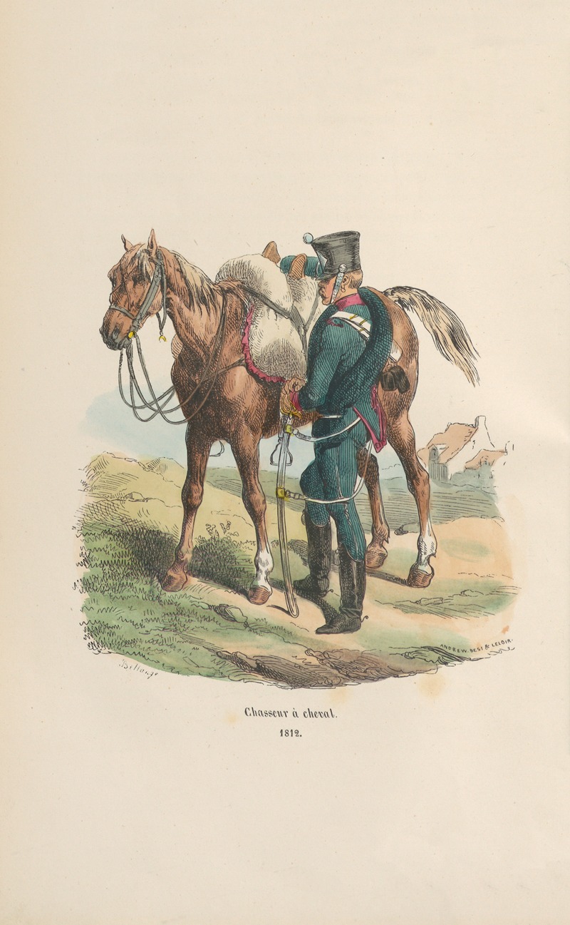 Hippolyte Bellangé - Collection des types de tous les corps et des uniformes militaires de la République et de l’Émpire Pl.15