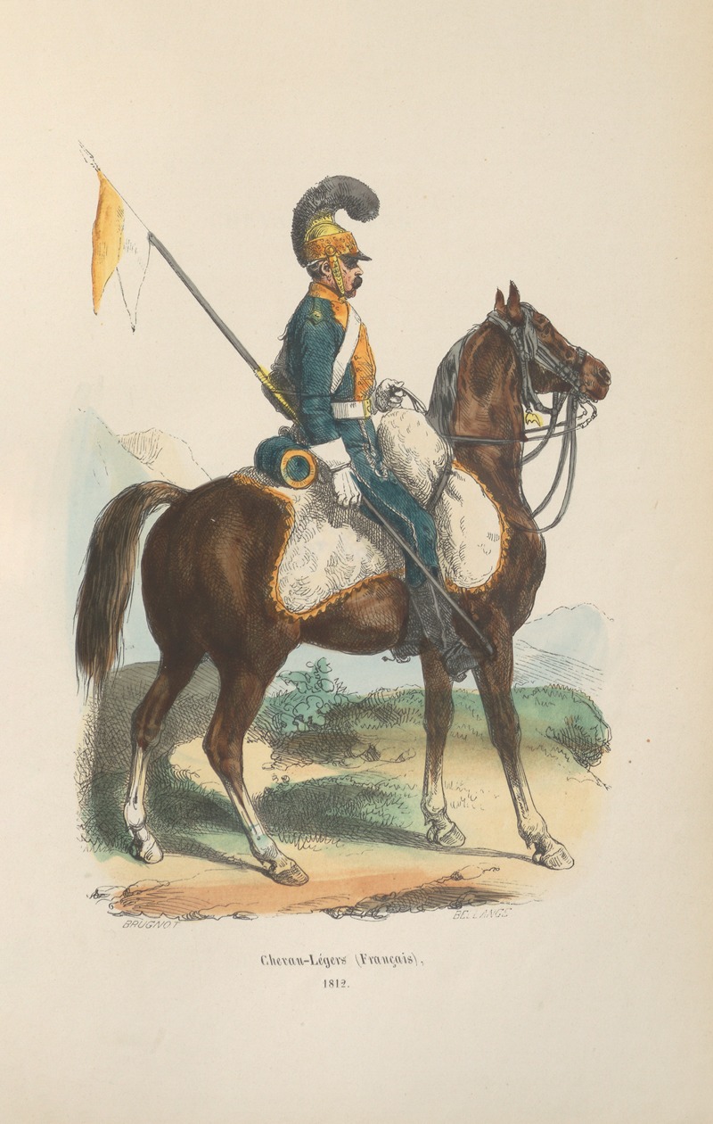 Hippolyte Bellangé - Collection des types de tous les corps et des uniformes militaires de la République et de l’Émpire Pl.19