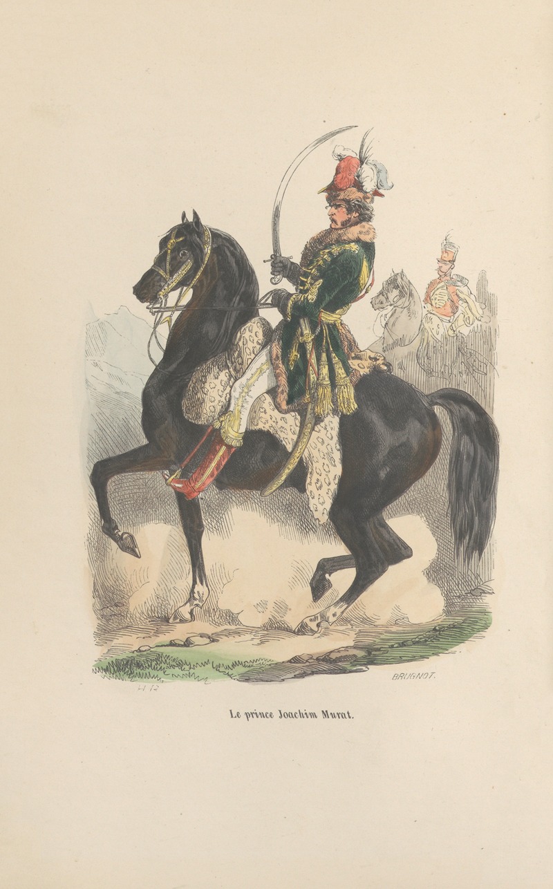 Hippolyte Bellangé - Collection des types de tous les corps et des uniformes militaires de la République et de l’Émpire Pl.22