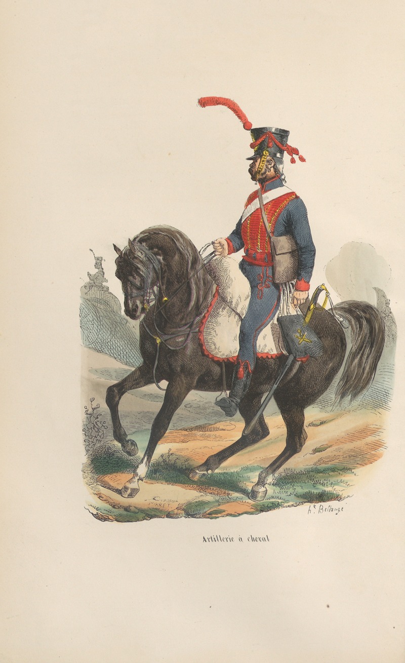 Hippolyte Bellangé - Collection des types de tous les corps et des uniformes militaires de la République et de l’Émpire Pl.23