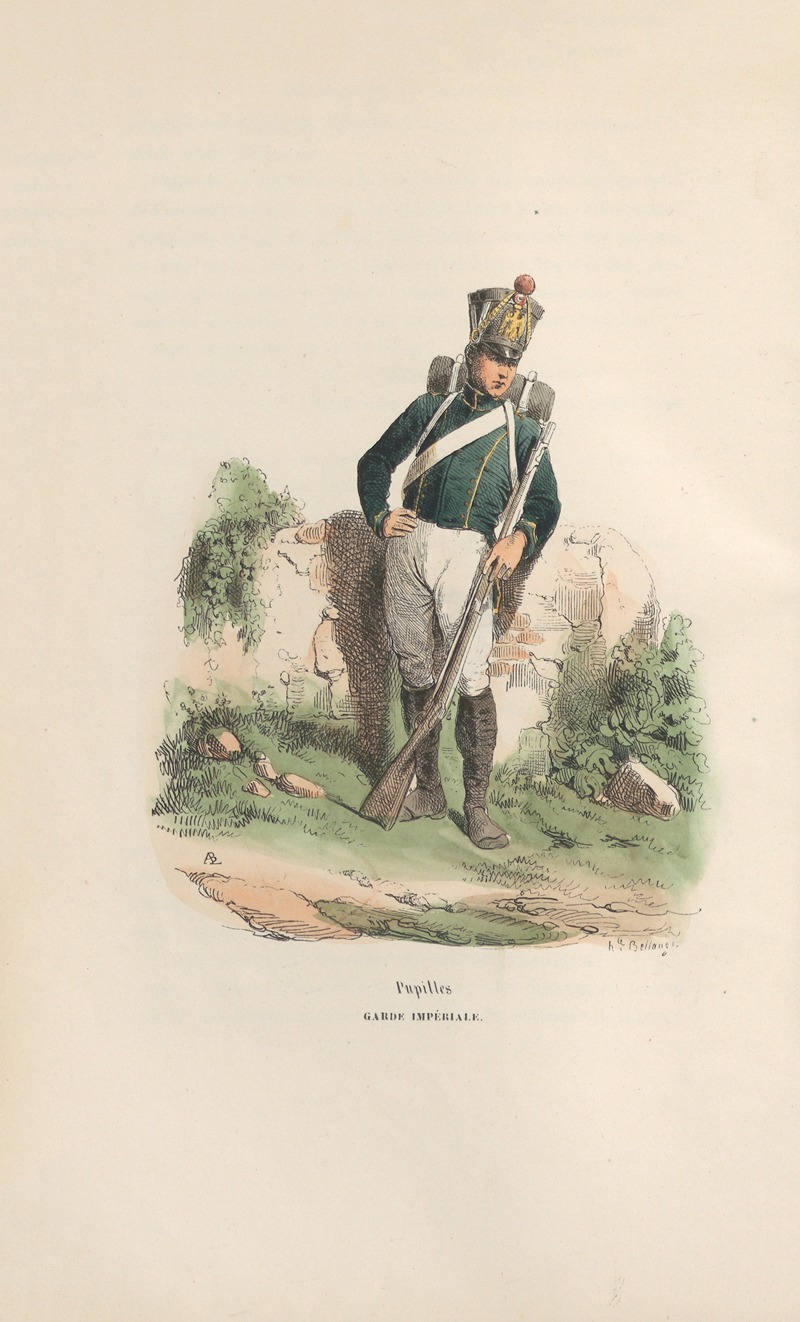 Hippolyte Bellangé - Collection des types de tous les corps et des uniformes militaires de la République et de l’Émpire Pl.29