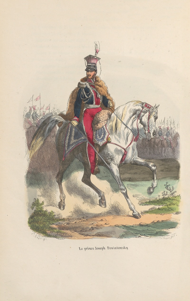 Hippolyte Bellangé - Collection des types de tous les corps et des uniformes militaires de la République et de l’Émpire Pl.37