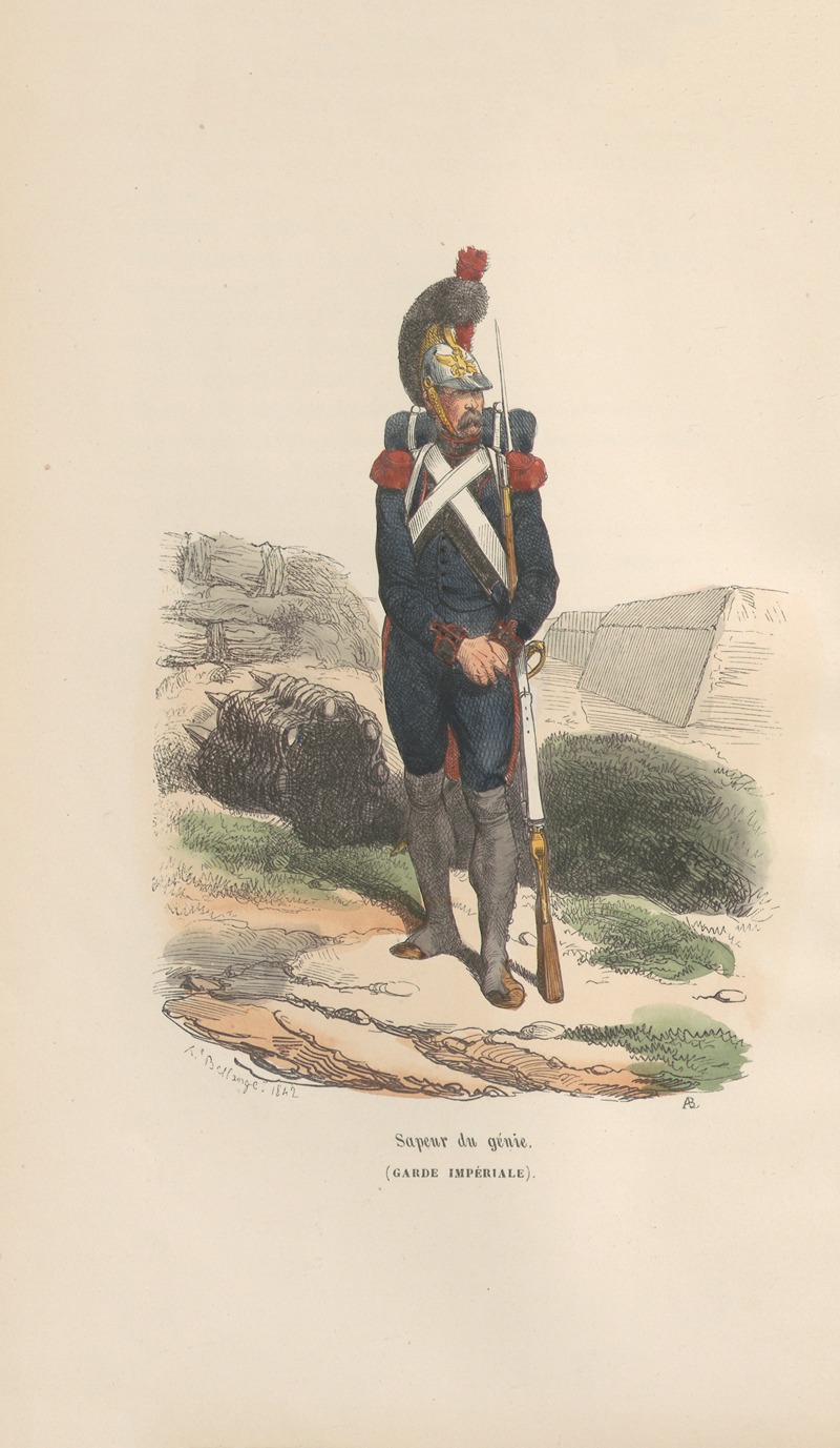 Hippolyte Bellangé - Collection des types de tous les corps et des uniformes militaires de la République et de l’Émpire Pl.39