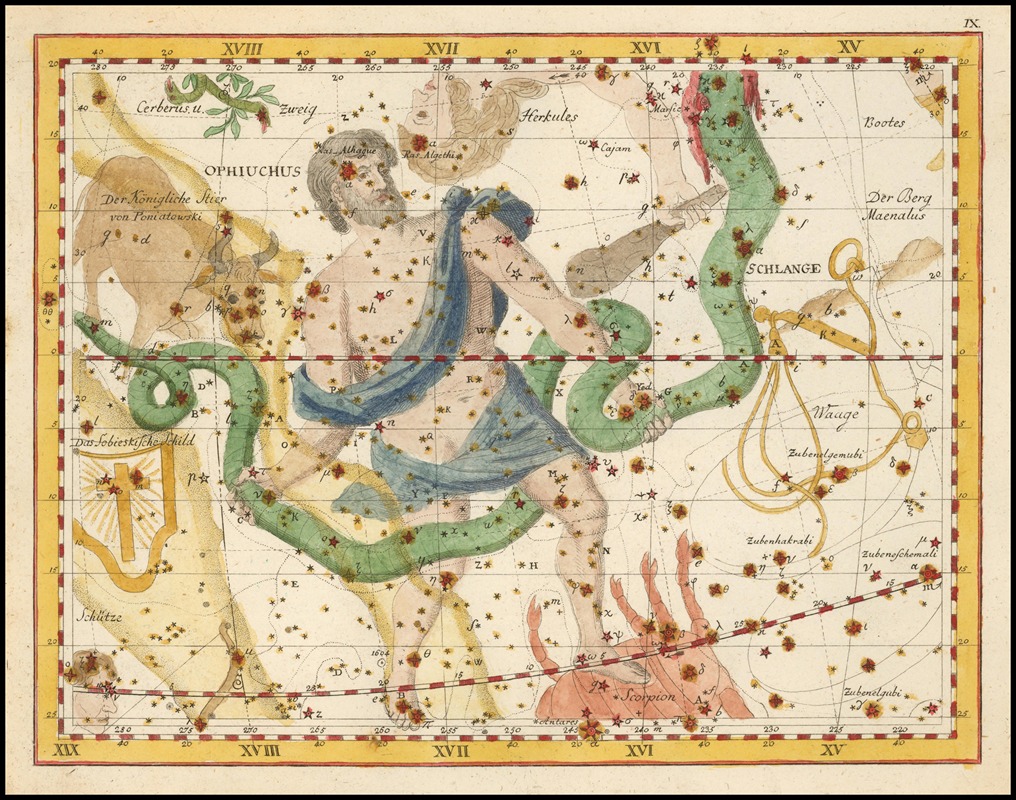 Johann Elert Bode - 09.Ophiuchus and Serpent