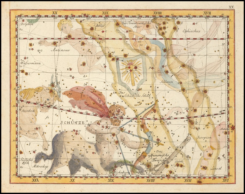 Johann Elert Bode - 20.Sagittarius and Sobieski’s Shield