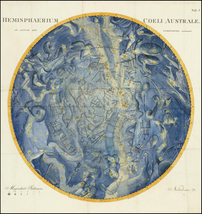 Johann Elert Bode - Southern Hemisphere