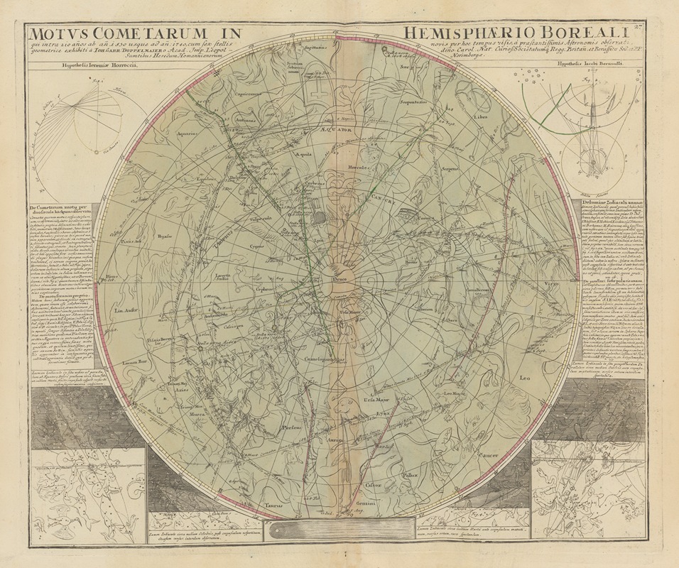 Johann Gabriel Doppelmayr - Atlas Coelestis Pl.27