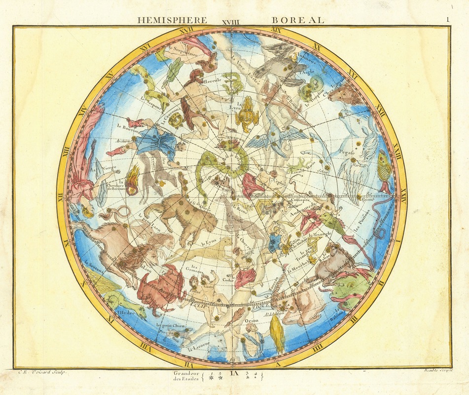 John Flamsteed - Hemisphere Boreal